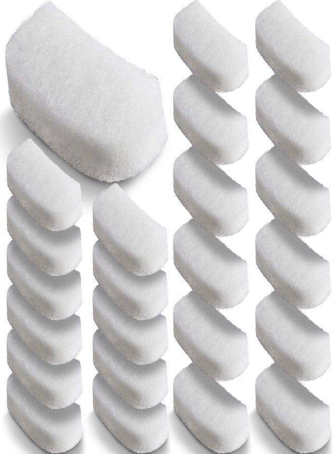 Pushglossy 24 Pcs Filter Media Compatible with Fluval 106/107/206/207 Canister Filter Media Aquarium Polishing Pads 5.71 x 2.76 x 1.38 Inches Fish Tank Aquarium Accessories Replacement - Image 1